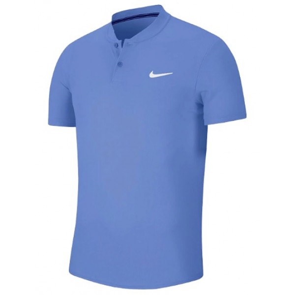 Поло детское Nike Court Dri-FIT (Blue) для большого тенниса